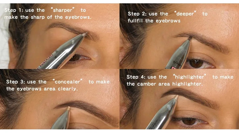 Pencil Waterproof Eyebrow Chin