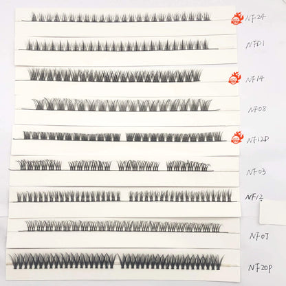 No Glue Needed Cluster Lashes Extensions