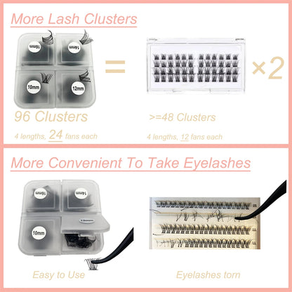 0.03mm DIY Lash Extension Kit