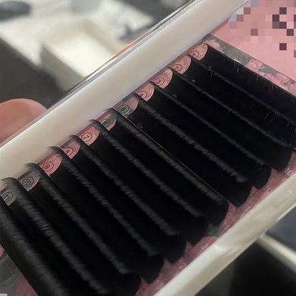 Black Cashmere Lash Extensions Trays