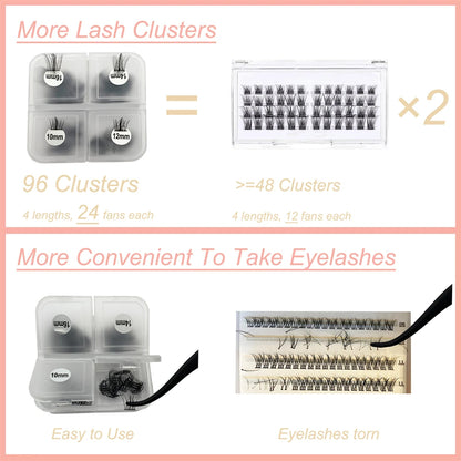 0.03mm DIY Lash Extension Kit