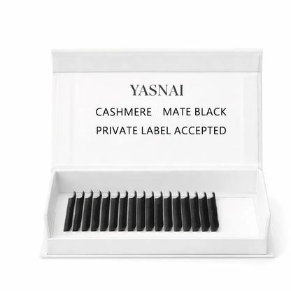 Professional Cashmere Lash Trays Training Kit 005-Synthetic Hair Vegan Cruelty-Free Full Volume Lash Extensions for Beginners