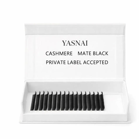 Professional Cashmere Lash Trays Training Kit 005-Synthetic Hair Vegan Cruelty-Free Full Volume Lash Extensions for Beginners
