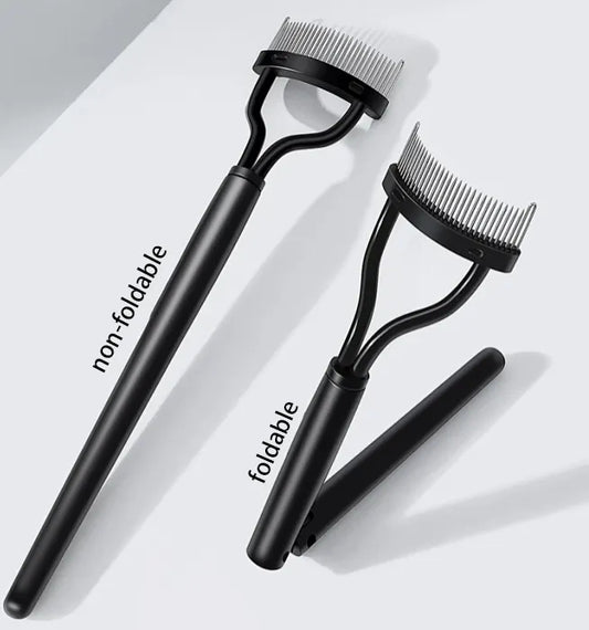 Eyelash Tool Kit Eyelash Applicator Tool DIY Steel Eyebrow Brush Eyelash Comb Makeup Tool Lash Separator