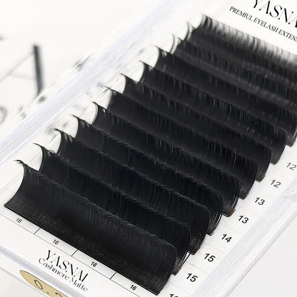 Wholesale Cashmere 0.10 CC 8mm-16mm Individual Lash Extension Private Label Black Mink Volume Classic Eyelash Extension