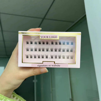 custom lash cluster kit diy Segmented eyelashes