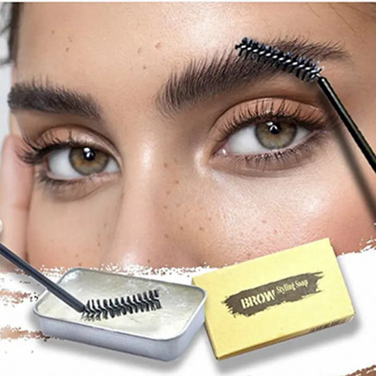 2021 Hot Seller 3D Eyebrow Styling Gel Custom Vegan Eye Brow Soap Brow Gel