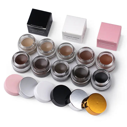 Best Quality 10 Colors Long Lasting Eyebrow Cream Waterproof Brow Tint Gel Private Label Brow Tint Gel Dye Supplier