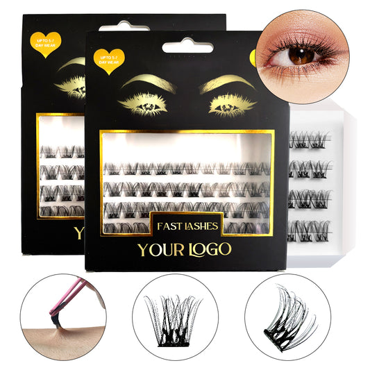 Pre-Cut Segmented Cluster Lashes