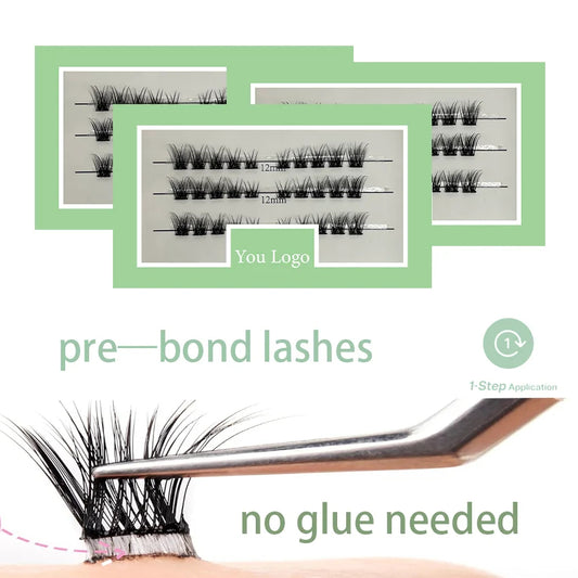 No Glue Needed 3D Effect Diy Segment Lash