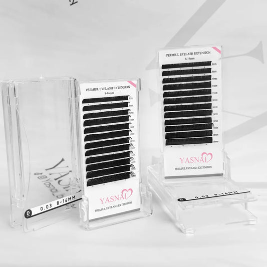 Wholesale High Quality Cashmere Faux Mink 0.03 Eyelash Extensions Supplies Classic Volume Lash Extensions