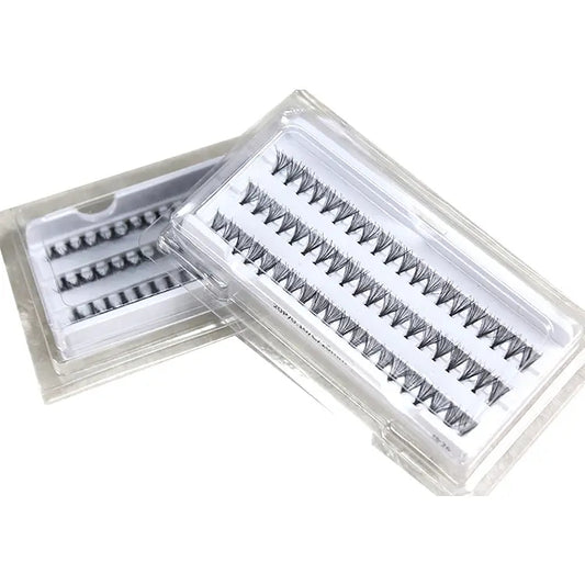 Top Quality 20D Knot Free Cluster Lashes Wispy Original Fibers Individual Lashes