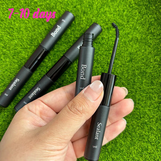 Waterproof Liquid Lash Cluster Glue with Double Hold Bond & Seal Strong Adhesion Latex Free Lasting 7-10 Days