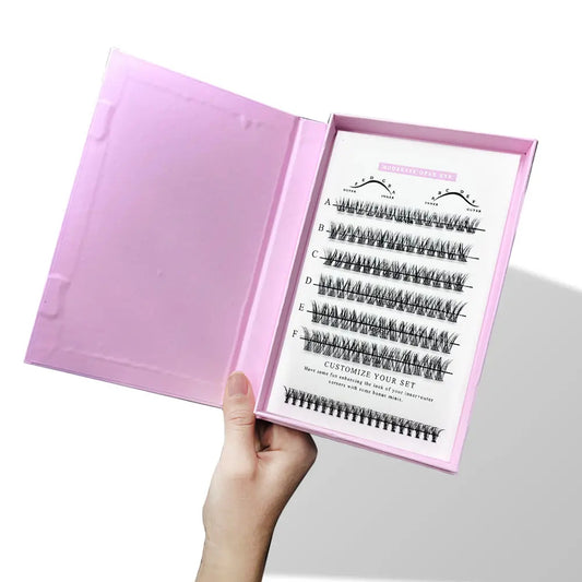 DIY Lash Extension Kit Private Label c d Curl Lash Training Kit Semi Permanent Lash Extensions Kit