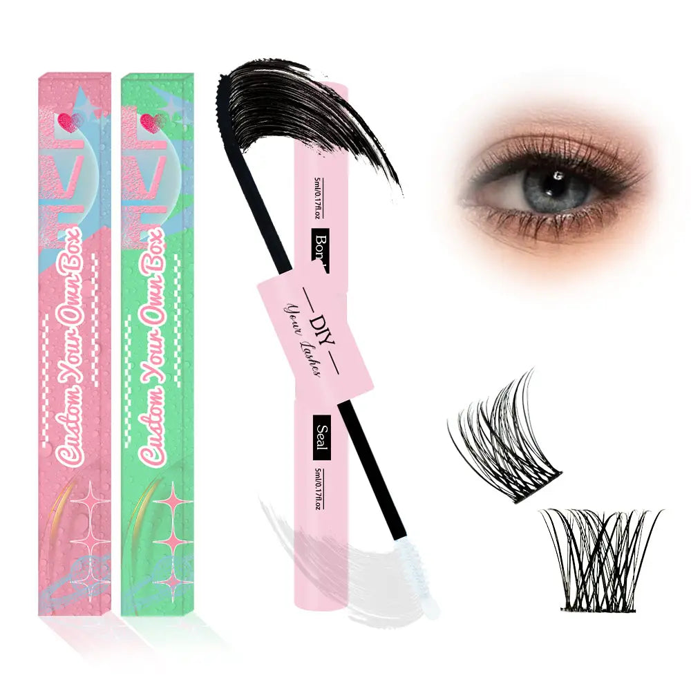 DIY Eyelash Extensions Bond and Seal Lash Bond and Seal Water Proof 2 in 1 Bond and Seal Lash Glue