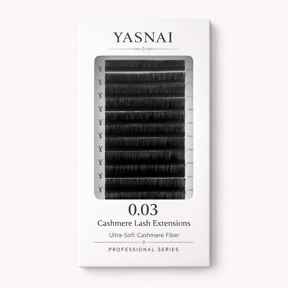 0.03 CC Synthetic Hair Lash Extensions Ultra Soft Volume Lashes Stable CC Curl Cruelty-Free Vegan Salon Use for Professional