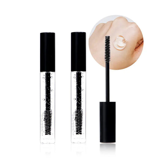 Transparent Waterproof Nourishing Eyebrows Fixing Wax Gel Clear Eyebrow Gel Mascara Private Label Tube