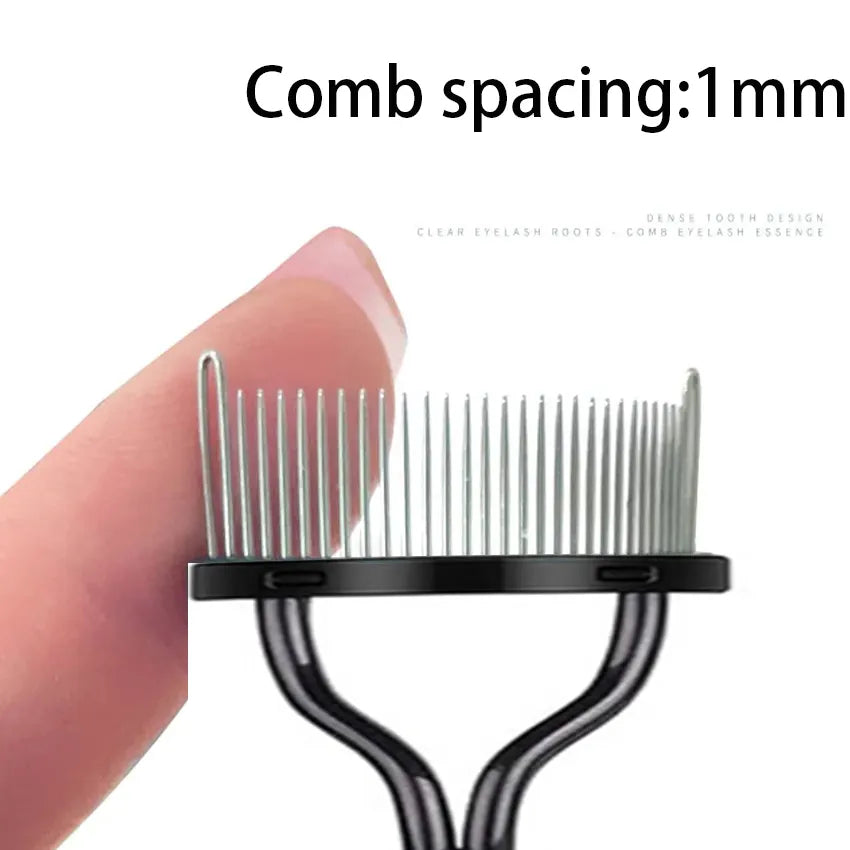 Professional Eyelash Tool Kit with Stainless Steel & Plastic Applicator DIY Eyebrow Brush Comb Lash Separator Makeup Tools