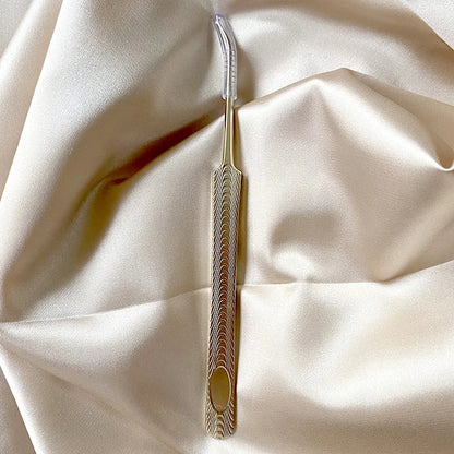 High Density 90 Degree Eyelash Stainless Steel Tweezers