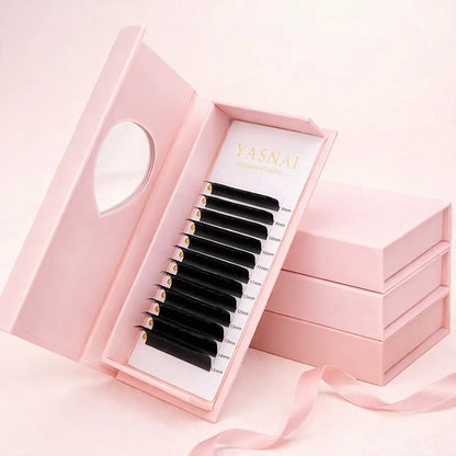 Professional Cashmere Lash Trays Training Kit 005-Synthetic Hair Vegan Cruelty-Free Full Volume Lash Extensions for Beginners