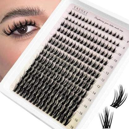Top Quality 8-16mm Manga Lash Cluster Kit Wet Set Lash Extension Cluster Vendor Manga Lashes Clusters