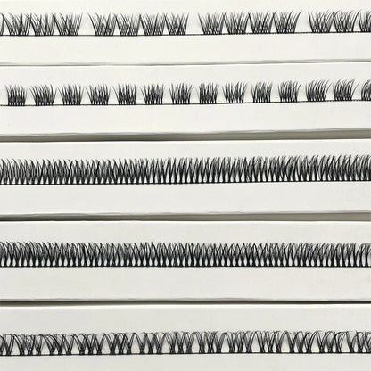 DIY Lash Ribbon pre cut cluster ribbon eyelash extension lashes kit