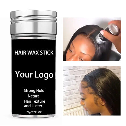 Wax Stick for Hair Wigs Non-greasy Long-Lasting Styling Wax Stick Hair