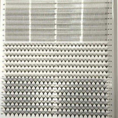 Factory Wholesale Handmade CC for 10D 20D 30D 40D Korean PBT Fiber Premade Volume Fans Lashes Short Stem Eyelash Extensions