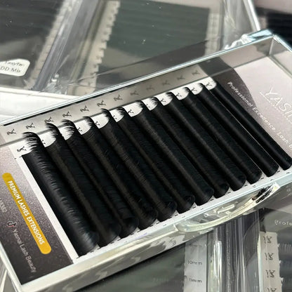 YASNAI Wholesale High Quality Korean PBT Lashextension in Bulk Volume Classic Cashmere Eyelash Extension