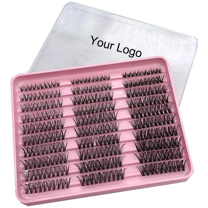 30D 40D 50D 8-16mm DIY Lash Extension Kit 300pcs Lash Clusters Full Eyelash Extension Kit