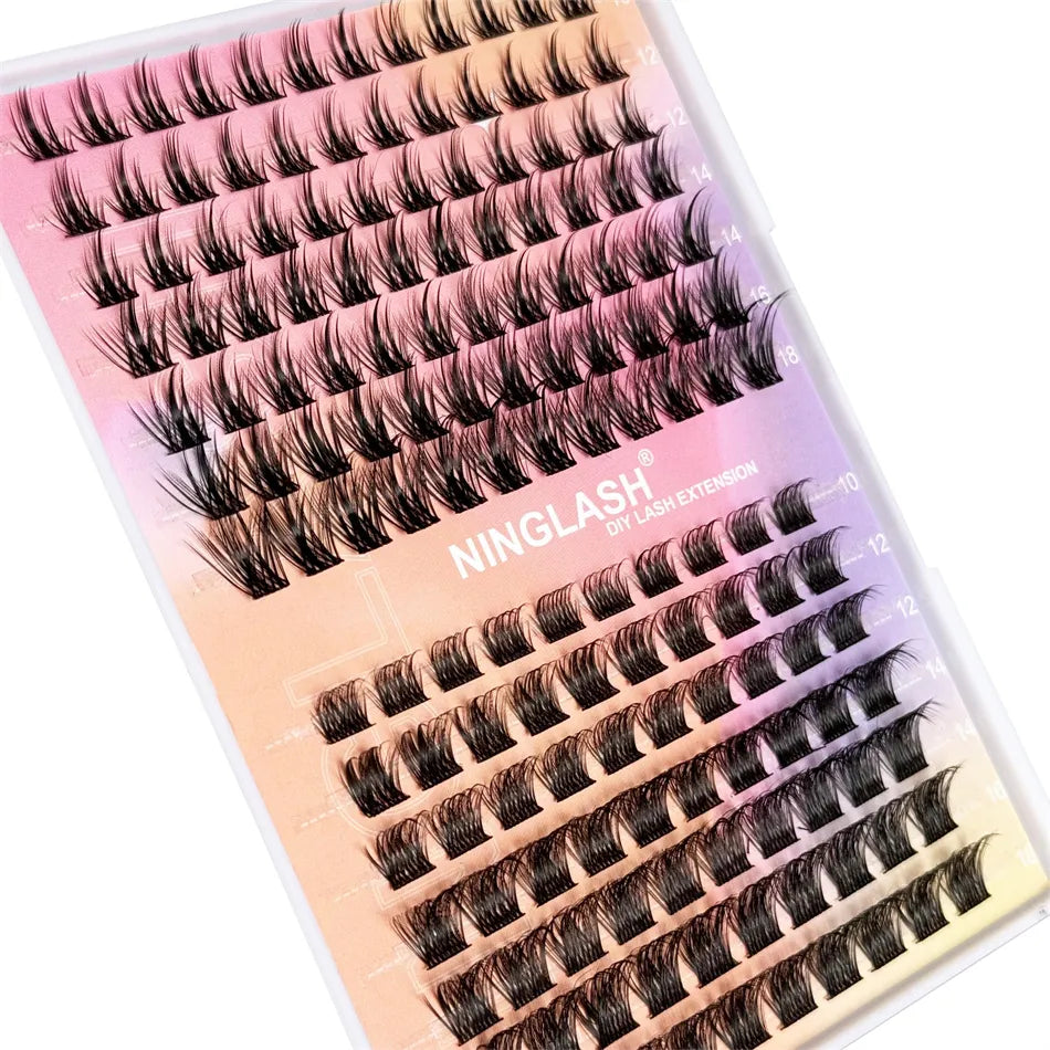 Korean PBT Eyelash Kit with Bond Remover - Soft & Comfortable for DIY/Professional Use