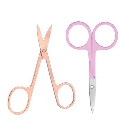 Colorful Makeup Eyelash Scissors for Eyelash Extension Small Scissors Eyebrow Eyelash Dry Skin