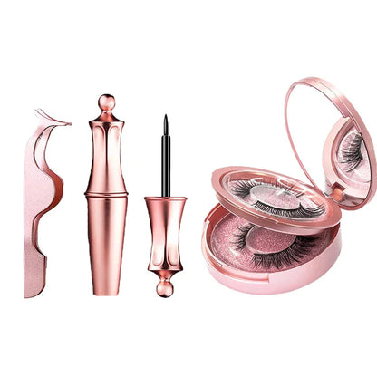 Magnetic Eyelashes Tray Set