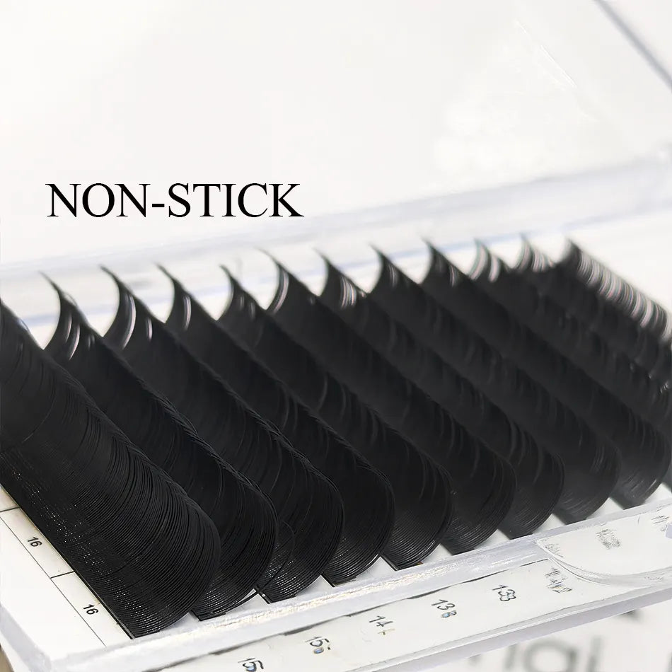 YASNAI 0.12 Matte Black Mega Lash Trays Private Label Classic Volume Lash Extensions Professional Eyelash Supplies