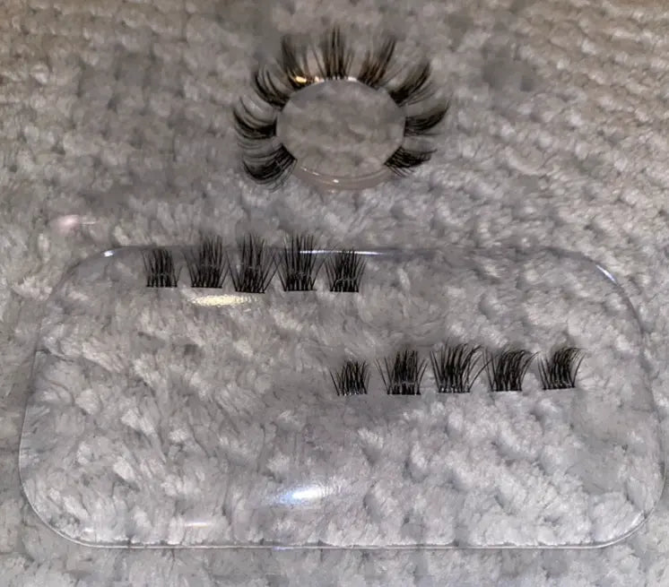 Reusable Sticky Silicone Lash Pad Eyelash Holder Pads DIY Eyelash Map Palette Silicone Holder