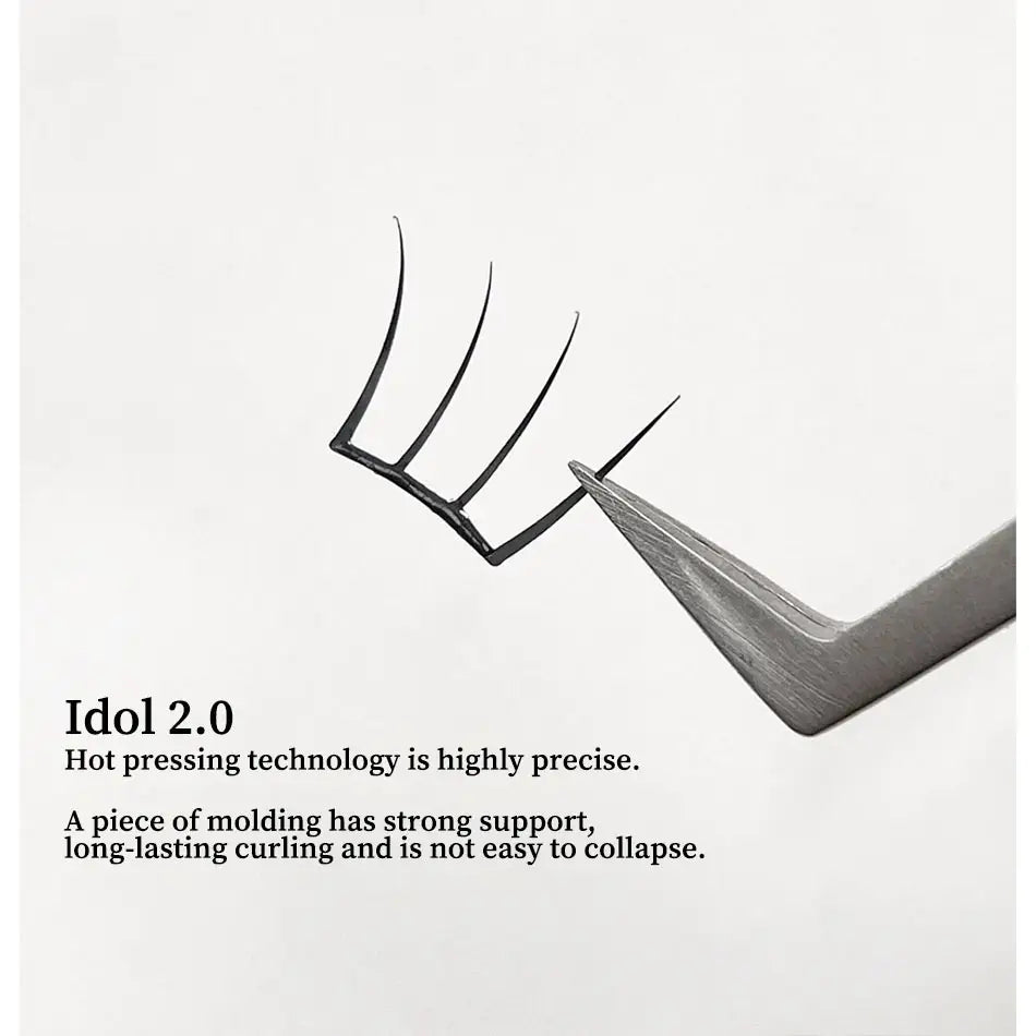 Super Natural Invisible Band Cluster Lashes Custom logo Cluster Lash Vendor Eye Lashes Cluster No Glue Needed