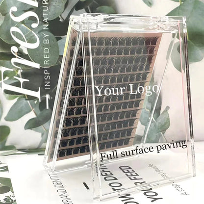 Acrylic Box No Glue Magic Self-Adhesive Eyelashes Extension Wear For About 7 Days