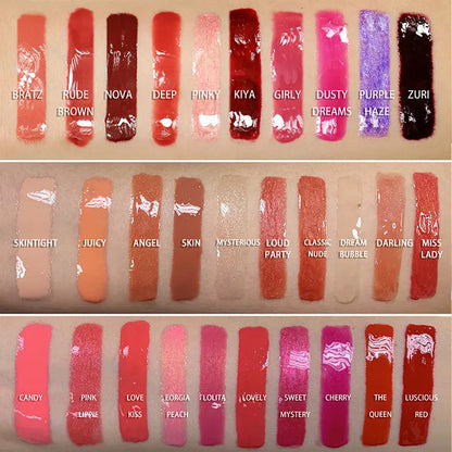 2021 Hot Items Waterproof Natural Lipgloss Make up Lip Gloss Fashionable Women Lip Gloss Wholesale