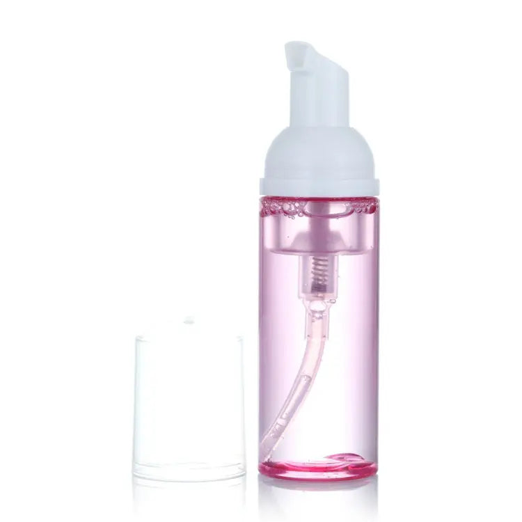 Hot Seller Pink Lash Extensions Cleanser and Brush Lash Rose Cleanser Wholesale Organic Lash Cleanser Foam Bottle