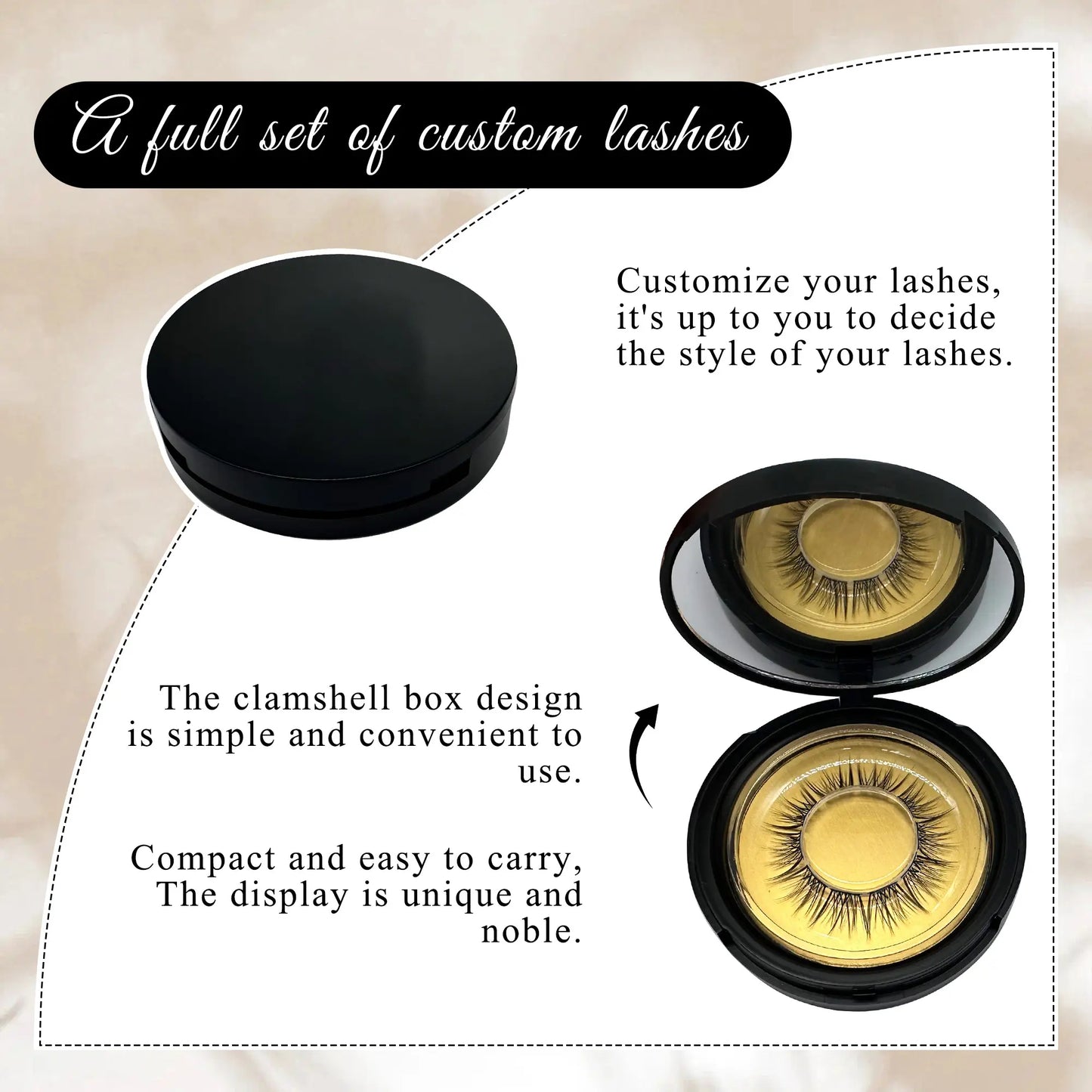 Self Adhesive Eyelashes Natural Look Wispy Lash Clusters Pre Glued Eyelash Clusters Press on Cluster Eyelash Extensions