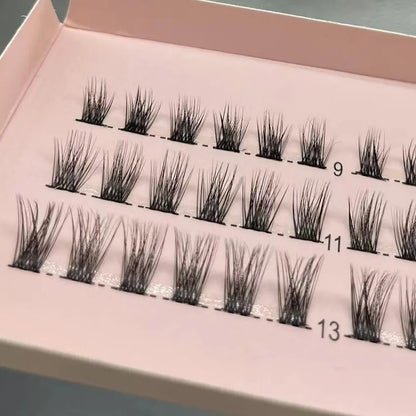 custom lash cluster kit diy Segmented eyelashes