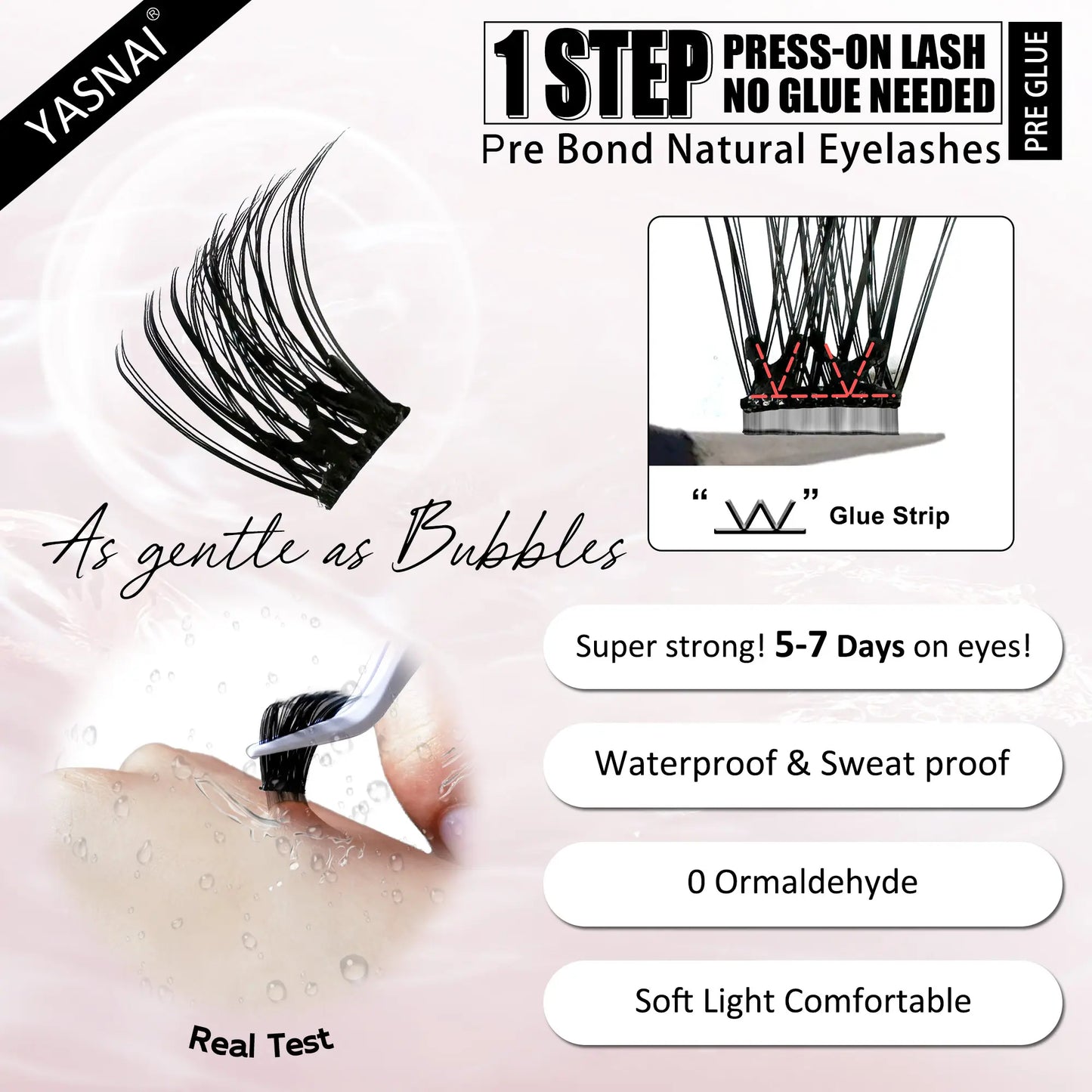 2025 W Self Adhesive Lash Clusters Pre Bond No Glue Needed Cluster Lashes Extensions