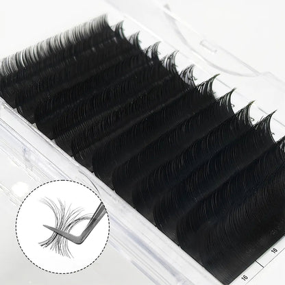 Wholesale Cashmere 0.10 CC 8mm-16mm Individual Lash Extension Private Label Black Mink Volume Classic Eyelash Extension
