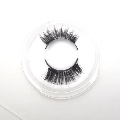 Latest Pink Packaging Magnetic Eyelash No Glue No Eyeliner Profesional Magnetic Eyelash With Applicator