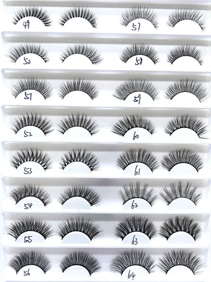2023 Make Your Eye Lashes Logo Strong 5D Strip Magnetic Clip Lash Kit Vegan Pestanas Postizas Magnetic