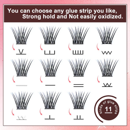 Pre-glued Eyelash Curler Set