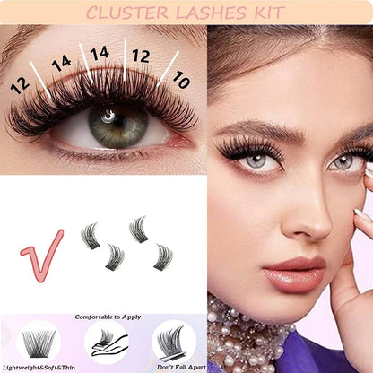 Easy Fan Self Apply Segmented Lash