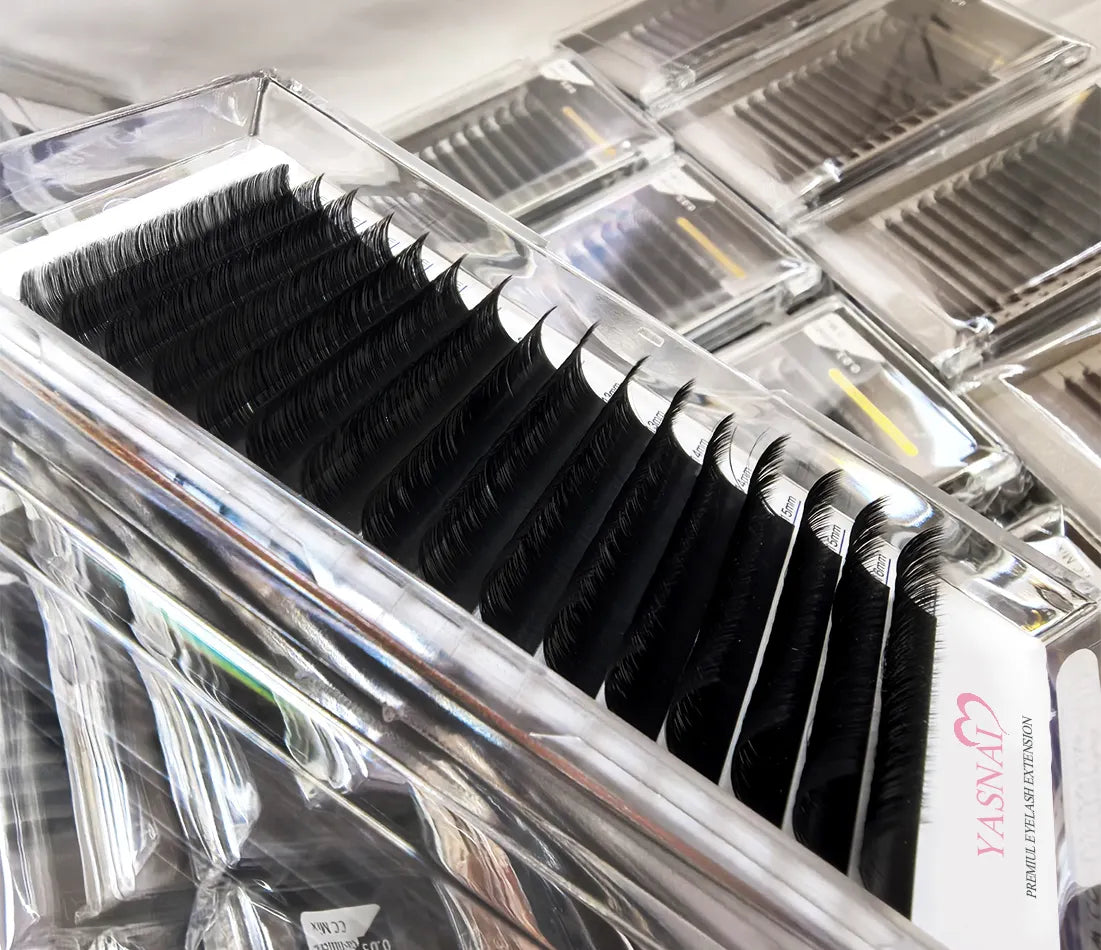 Wholesale High Quality Cashmere Faux Mink 0.03 Eyelash Extensions Supplies Classic Volume Lash Extensions