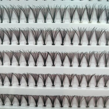 Top Quality 20D Knot Free Cluster Lashes Wispy Original Fibers Individual Lashes