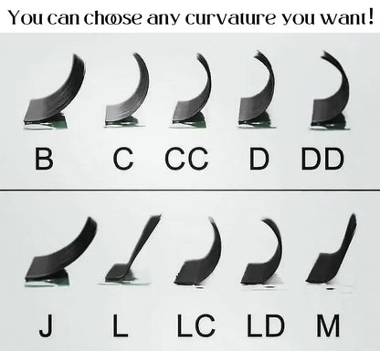 YASNAI Wholesale High Quality Korean PBT Lashextension in Bulk Volume Classic Cashmere Eyelash Extension